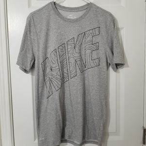 Nike DriFit Wavy Nike The Nike Tee M NWOT Gray